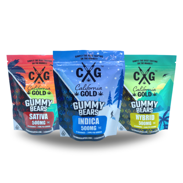 CaliGold Edibles 500MG PER BAG