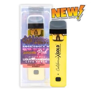 CALIFORNIA GOLD PEN INFINITY POD DISPOSABLE - INDICA | 2000MG