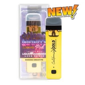 CALIGOLD INFINITY POD DISPOSABLE - HYBRID | 2000MG