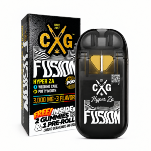 CALIFORNIA GOLD VAPE FUSION 1 Pod 3 Strains